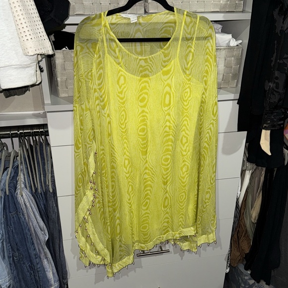 Diane Von Furstenberg New Nessa Beaded Kaftan - Picture 4 of 5